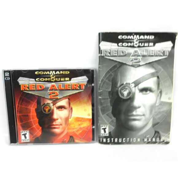 Command & Conquer Red Alert 2 PC Game with Instruction Manual 2000 - Picture 1 of 3